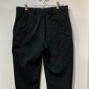 Black Dockers Easy Stretch Khakis Straight Fit